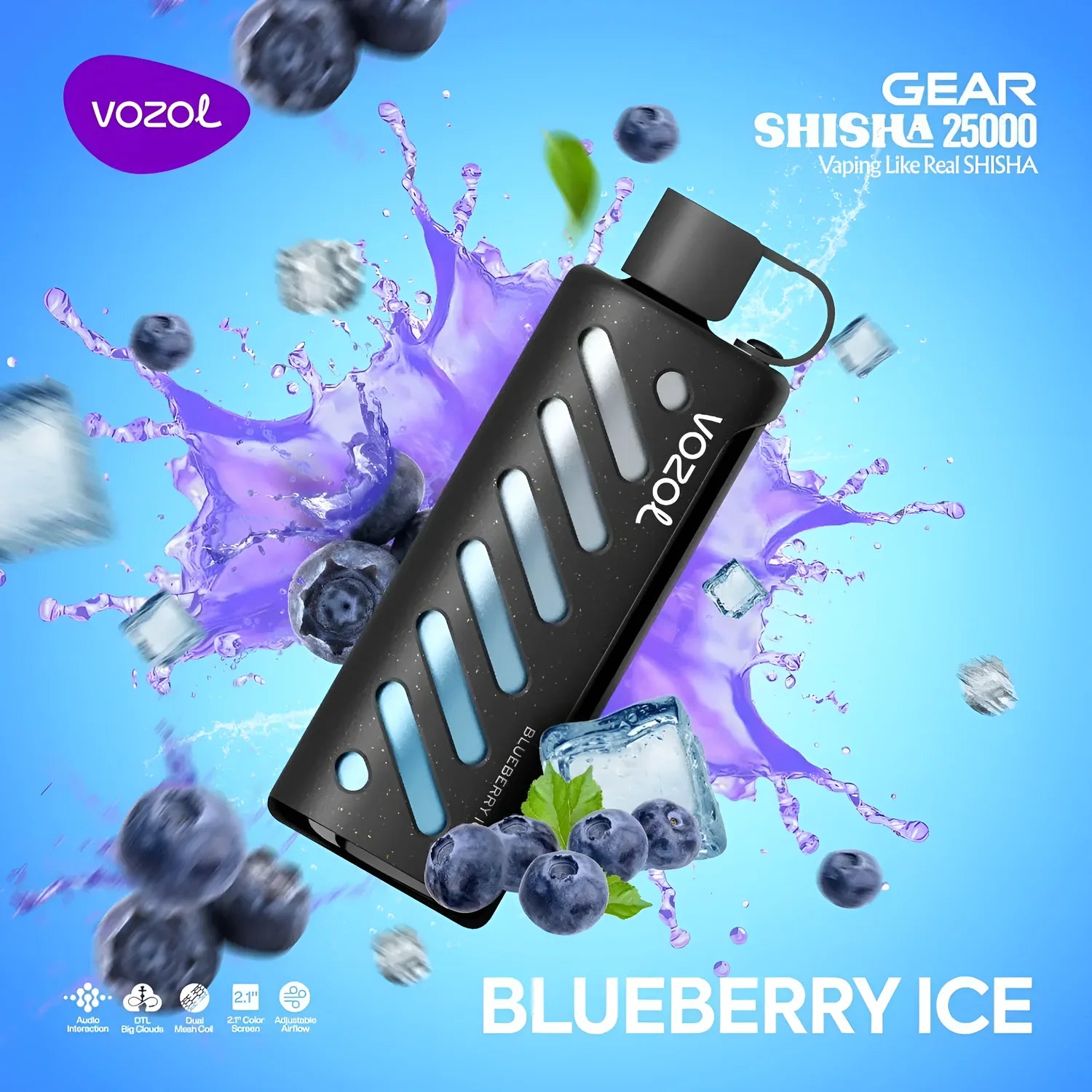 Vozol Gear Shisha 25000