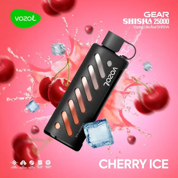 Vozol Gear Shisha 25000 – Cherry Ice