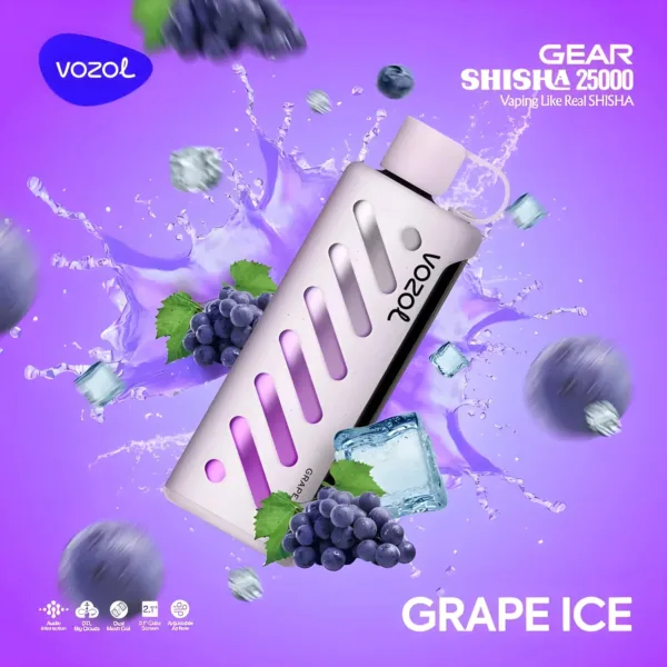 Vozol Gear Shisha 25000 – Grape Ice