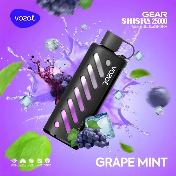 Vozol Gear Shisha 25000 – Grape Mint