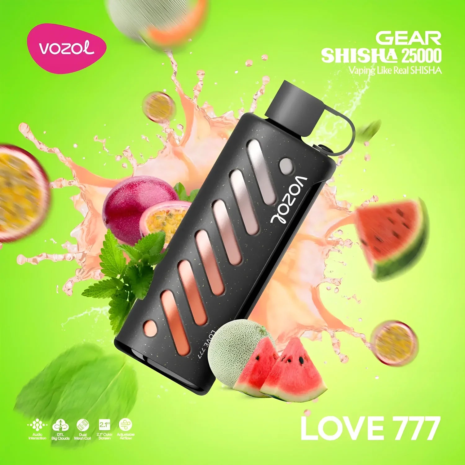 Vozol Gear Shisha 25000