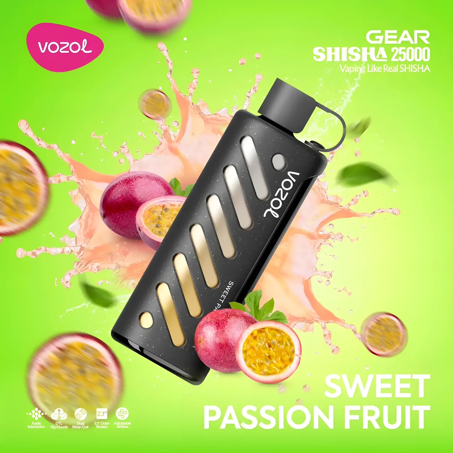Vozol Gear Shisha 25000