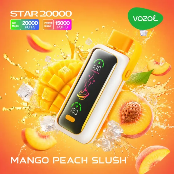 Vozol Star 20K – Mango Peach Slush