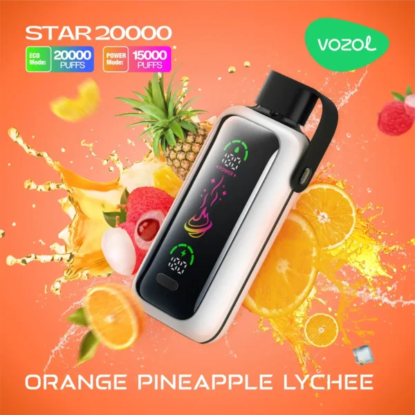 Vozol Star 20K – Orange Pineapple Lychee
