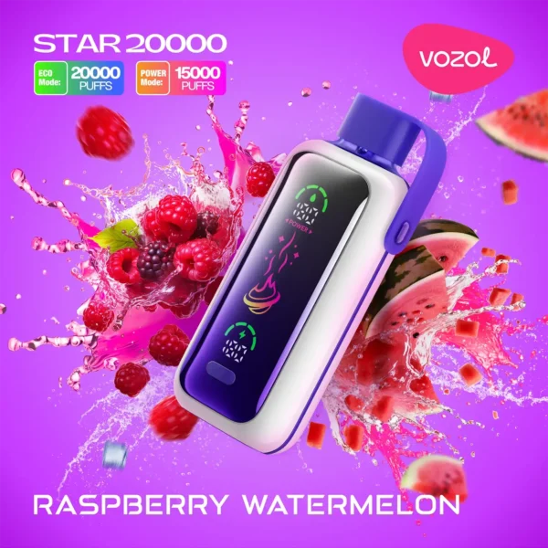 Vozol Star 20K – Raspberry Watermelon