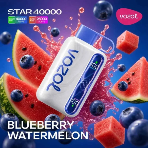 Vozol Star 40000 – Blueberry Watermelon