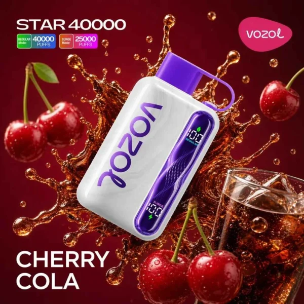 Vozol Star 40000 – Cherry Cola