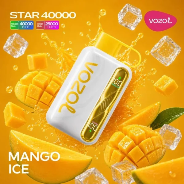 Vozol Star 40000 – Mango Ice