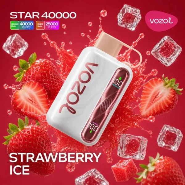 Vozol Star 40000 – Strawberry Ice