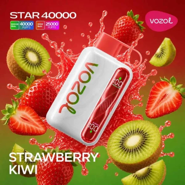 Vozol Star 40000 – Strawberry Kiwi