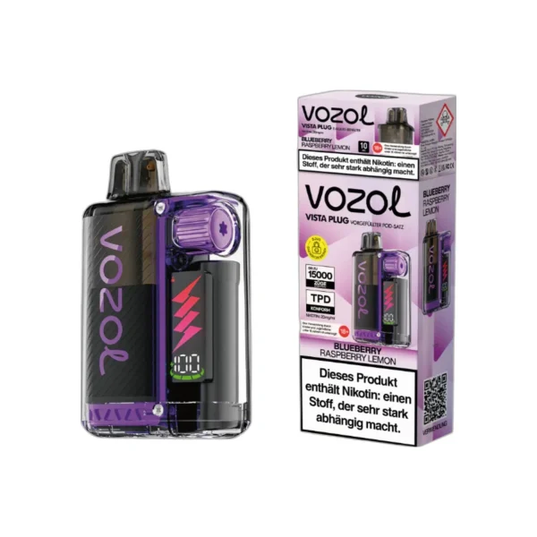 Vozol Vista Plug 15K – Blueberry Raspberry Lemon