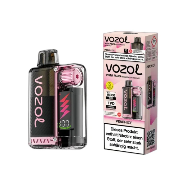 Vozol Vista Plug 15K – Peach Ice