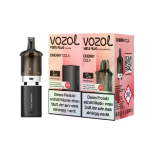 Vozol Vista Plug Prefilled Pod Tank –Cherry Cola