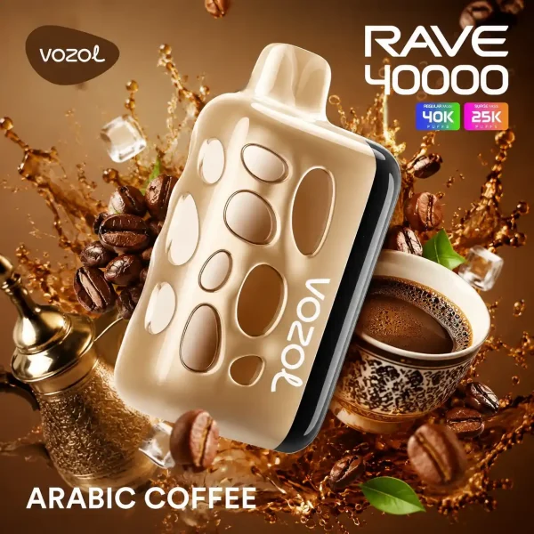 Vozol Rave 40K – Arabic Coffee