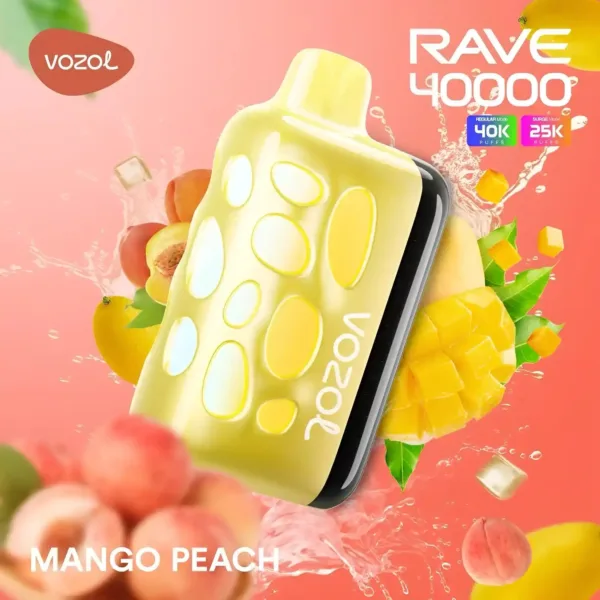 Vozol Rave 40K – Mango Peach