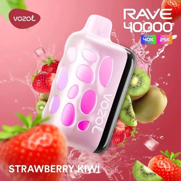 Vozol Rave 40K – Strawberry Kiwi