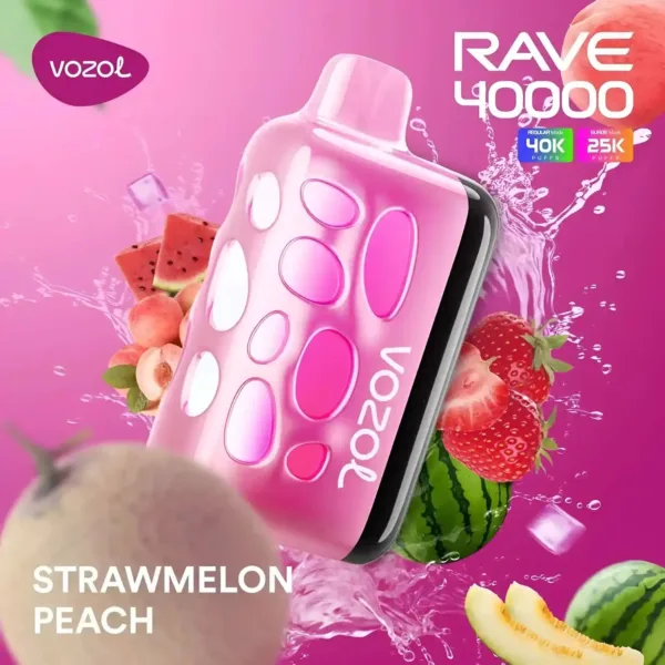 Vozol Rave 40K – Strawmelon Peach